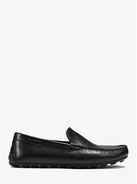 william leather loafer michael kors|William Leather Loafer .